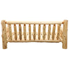 Cedar Log 7 Foot Sofa