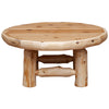Natural White Cedar Coffee Table - 42 Inch