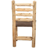 Cedar Log Upholstered Side Chair