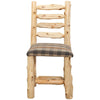 Cedar Log Upholstered Side Chair