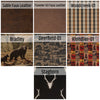 Cedar Log High Back Upholstered Arm Chair