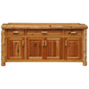 Cedar Log Buffet - 75 Inch