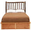 Hickory Platform Bed - Full