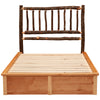 Hickory Platform Bed - Full