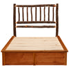 Hickory Platform Bed - Full