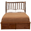 Hickory Platform Bed - Full