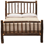 Hickory Traditional Log Bed - Twin