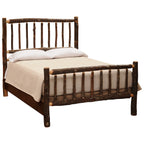 Hickory Traditional Log Bed - Twin