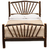 Hickory Sunburst Complete Bed - Twin