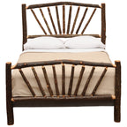 Hickory Sunburst Complete Bed - Twin