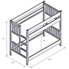 Hickory Twin/Twin Bunk Bed - Ladder Right