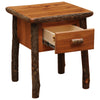 Hickory One Drawer Nightstand