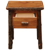 Hickory One Drawer Nightstand