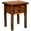 Hickory One Drawer Nightstand