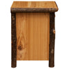 Hickory Enclosed Nightstand