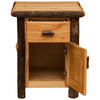 Hickory Enclosed Nightstand