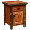 Hickory Enclosed Nightstand
