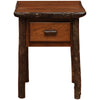 Hickory One Drawer End Table