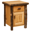 Hickory Enclosed End Table