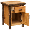Hickory Enclosed End Table