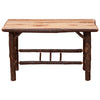 Hickory Traditional Log Open Writing Desk