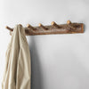 Hickory Log Wall Coat Rack - 24 Inch with 4 Pegs