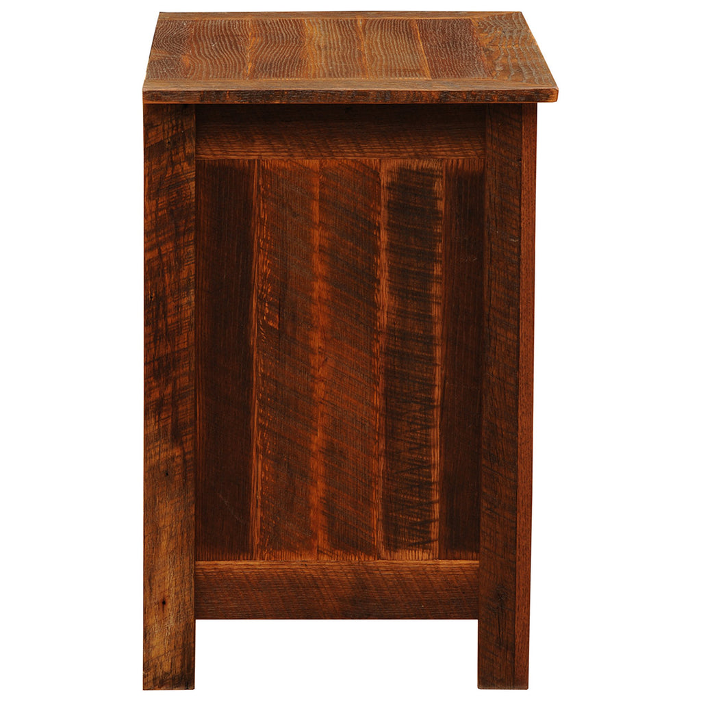 Barnwood XL Three Drawer Nightstand