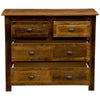 Barnwood Four Drawer Low Boy