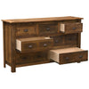 Barnwood Seven Drawer Dresser