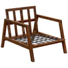 Barnwood Club Lounge Chair - with Standard Back