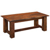 Barnwood Rectangular Open Coffee Table - 24 x 60