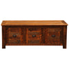 Barnwood Entry Bench with Barnwood Legs