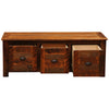 Barnwood Entry Bench with Barnwood Legs