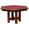 Barnwood Poker Table with Timber Base