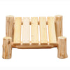 Unfinished Voyageur Adirondack Ottoman