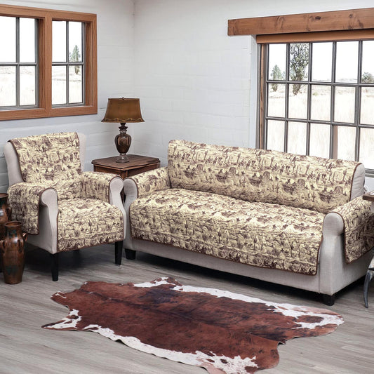 Ranch Hand Toile Furniture Covers - CLEARANCE