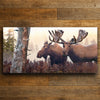 Yukon Moose Personalized Stretched Canvas