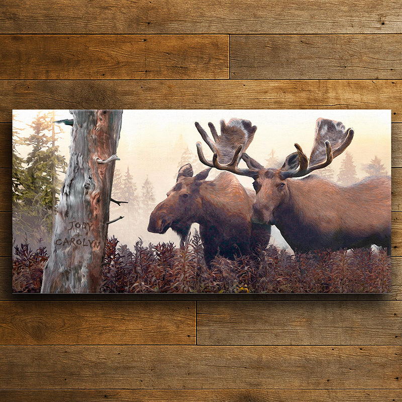 Yukon Moose Personalized Prints