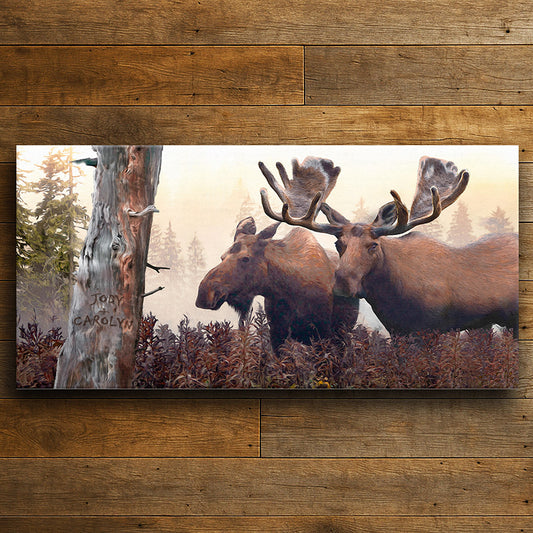 Yukon Moose Personalized Prints