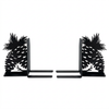 Pinecone Duo Metal Bookends