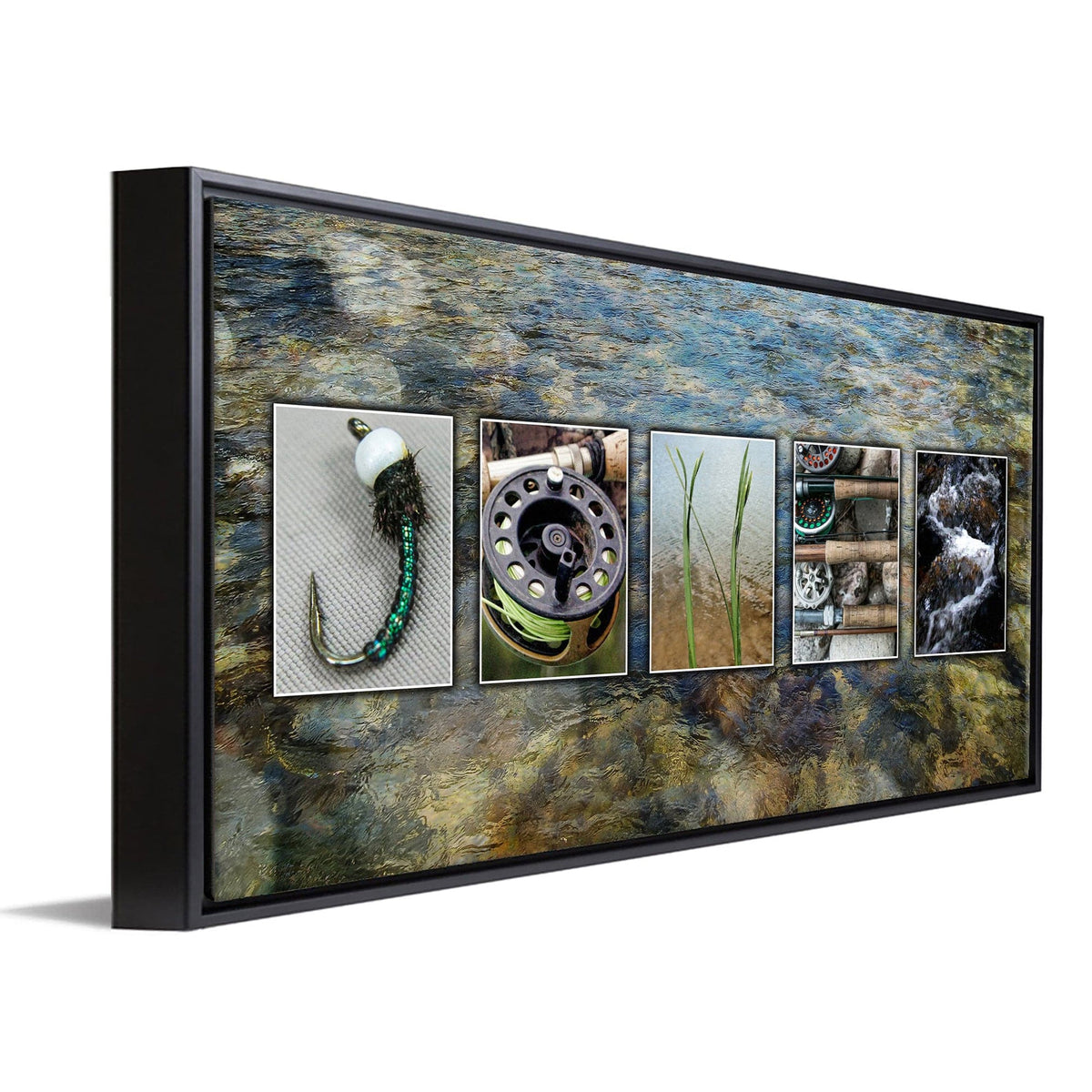 Stream Fishing Personalized Wall Art