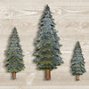 Pine Forest Carved Wood Wall Art