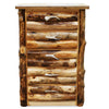 Elk Antler 5 Drawer Log Chest