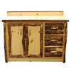 Aspen Log Bathroom Vanity - 48 Inch