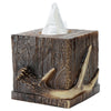 Buck Mountain Antler Tissue Box