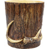 Buck Mountain Antler Waste Basket