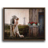 Prairie Romance Framed Canvas - Large