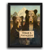 Bearly Gothic Personalized Wall Art
