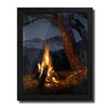 At the Campfire Personalized Framed Print
