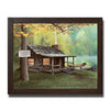 Personalized Lake Cabin Framed Print